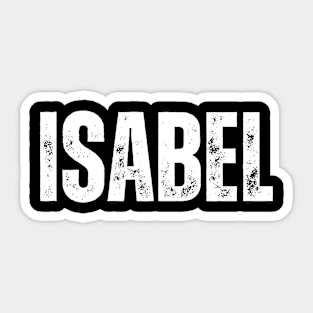 Isabel Name Gift Birthday Holiday Anniversary Sticker